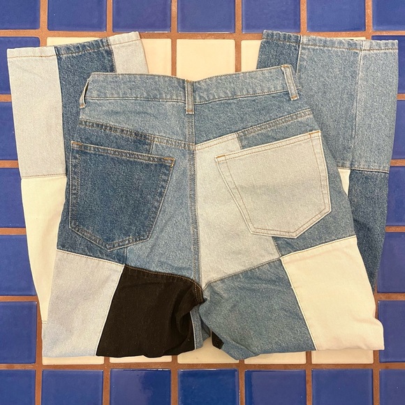 Signature 8 Patch Work Jeans - Picture 3 of 6